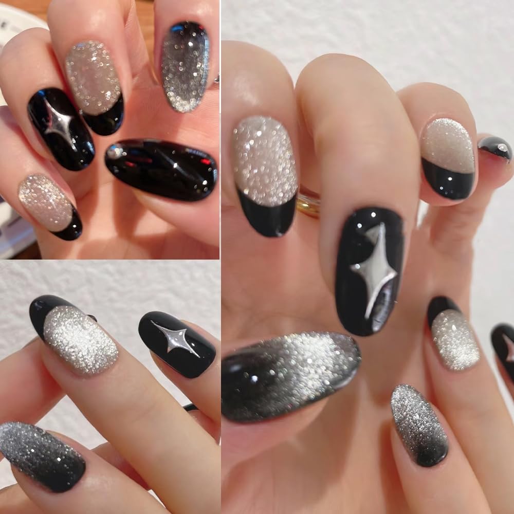 Amazon.com : NAILKISS Sliver Cat Eye Magnetic Gel Polish